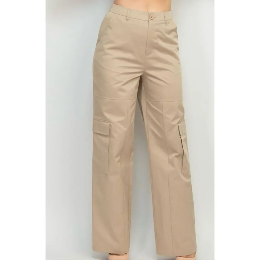 Khaki Cargo Pants